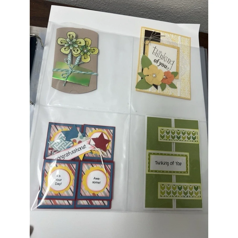 50 handmade assorted all occasions cards/tags No envelopes Handmade Lots Details